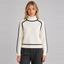 Women's Turtleneck Contrast-Trim Knit Jumper