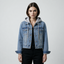 Women's Hooded Denim Jacket
