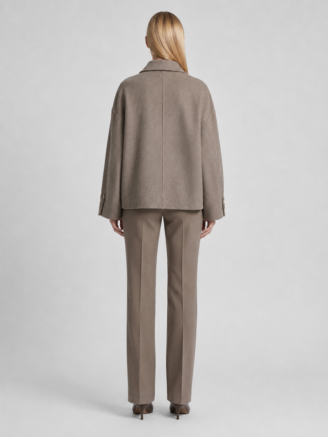 Women's Oversized Wool Blend Winter Coat