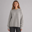 Women's Oversized Fluffy Crew Neck Knit Jumper