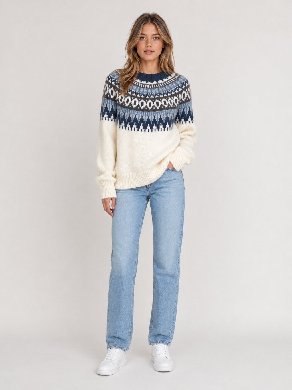Women's Fair Isle Knit Jumper
