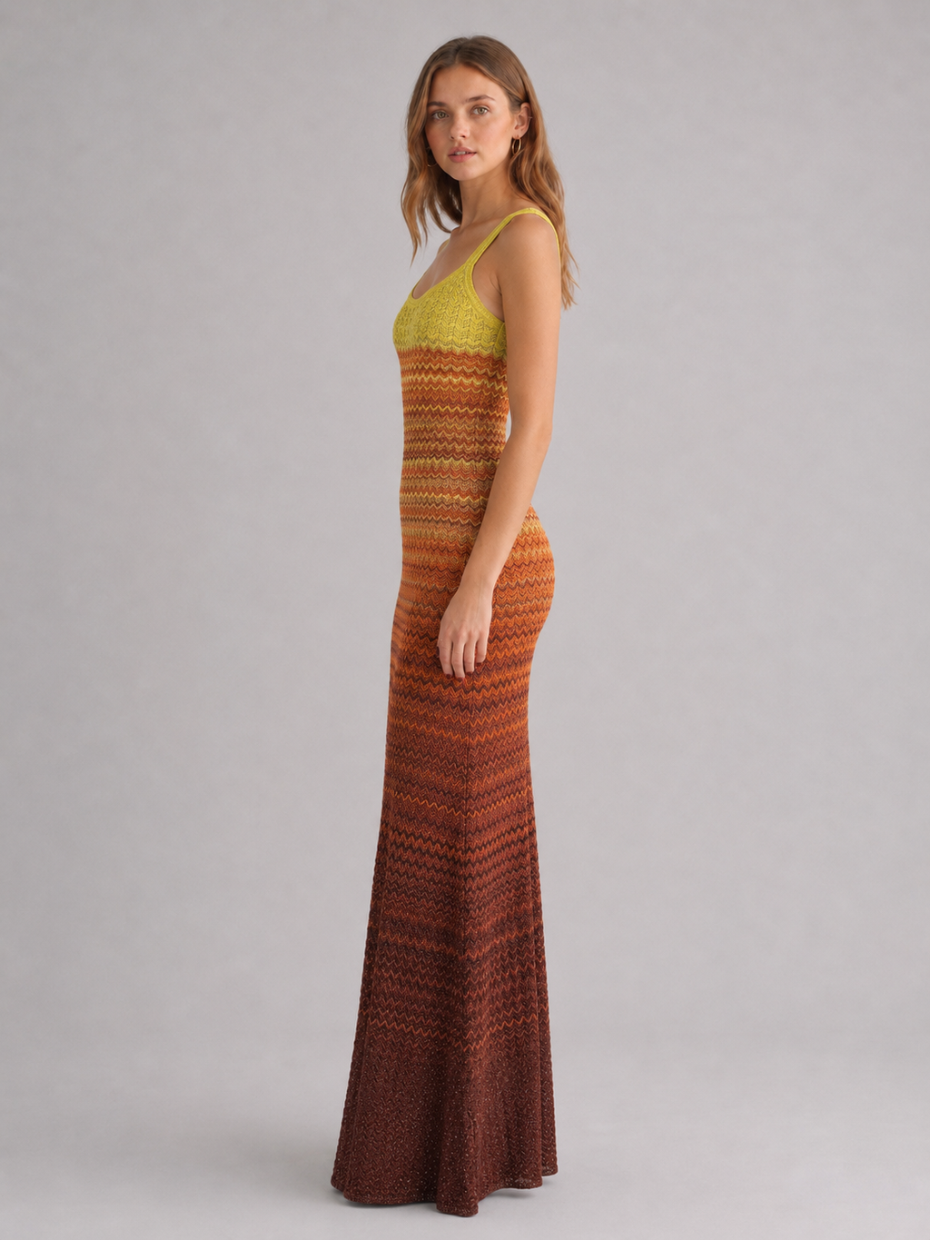 Women's Crochet Knit Maxi Dress