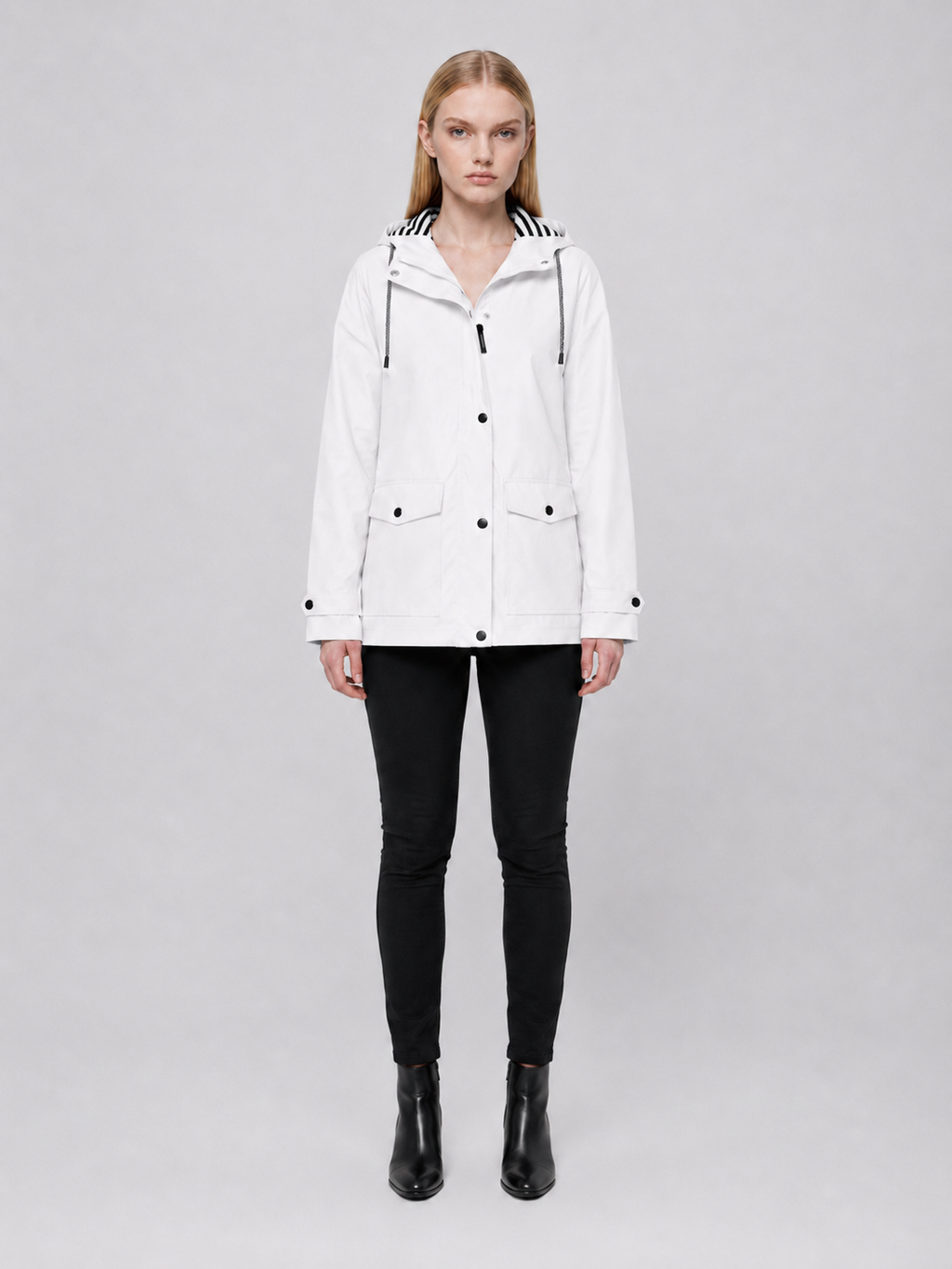 Women's Hooded Lightweight Rain Jacket