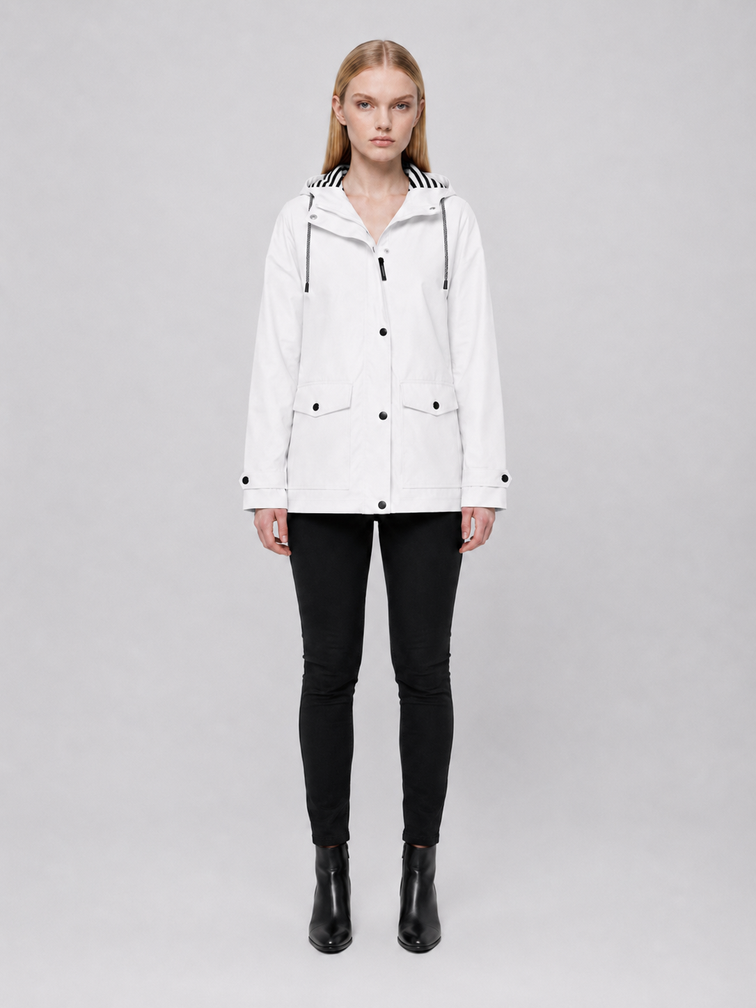 Women's Hooded Lightweight Rain Jacket