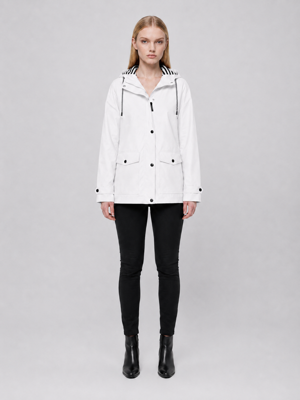 Women's Hooded Lightweight Rain Jacket