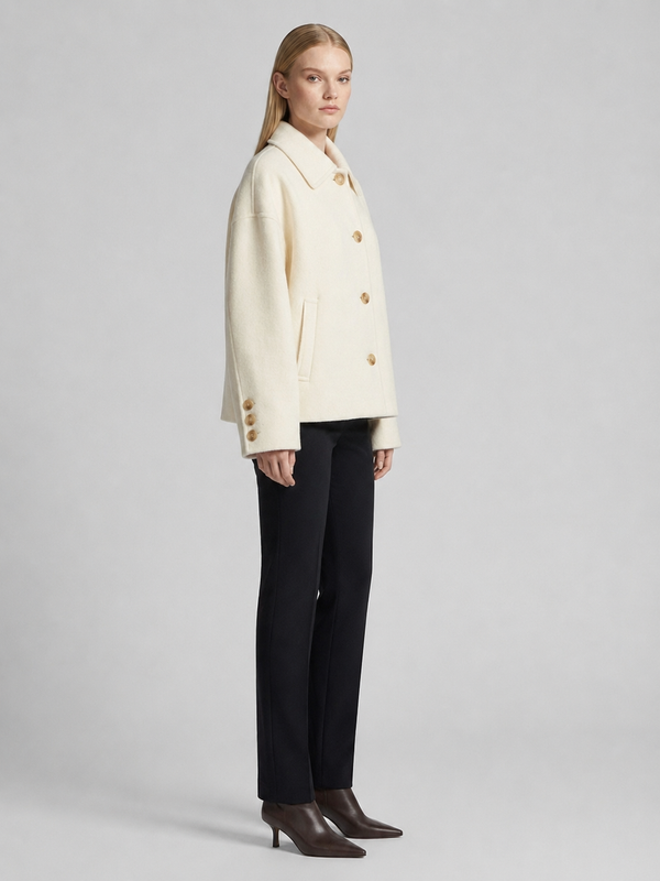 Women's Oversized Wool Blend Winter Coat
