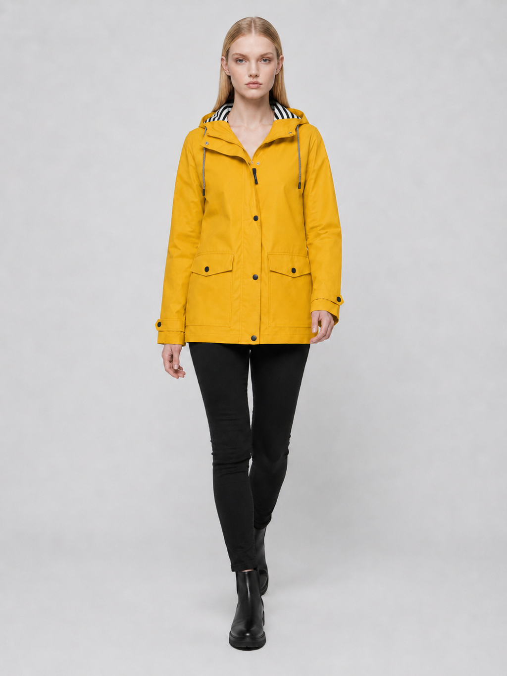 Women's Hooded Lightweight Rain Jacket