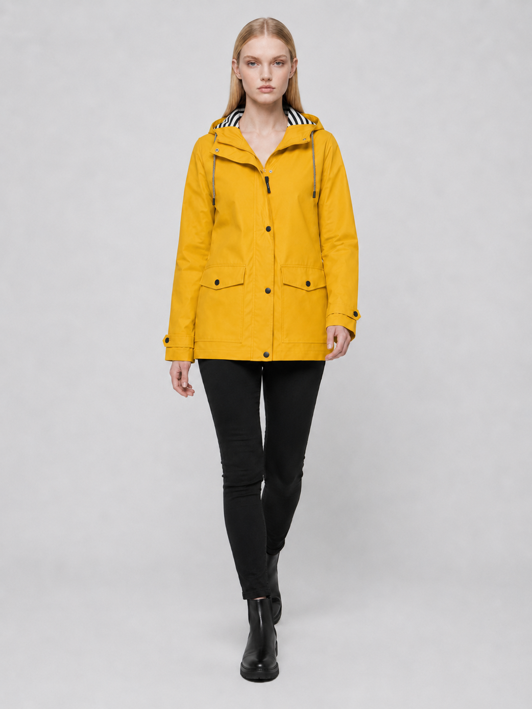 Women's Hooded Lightweight Rain Jacket