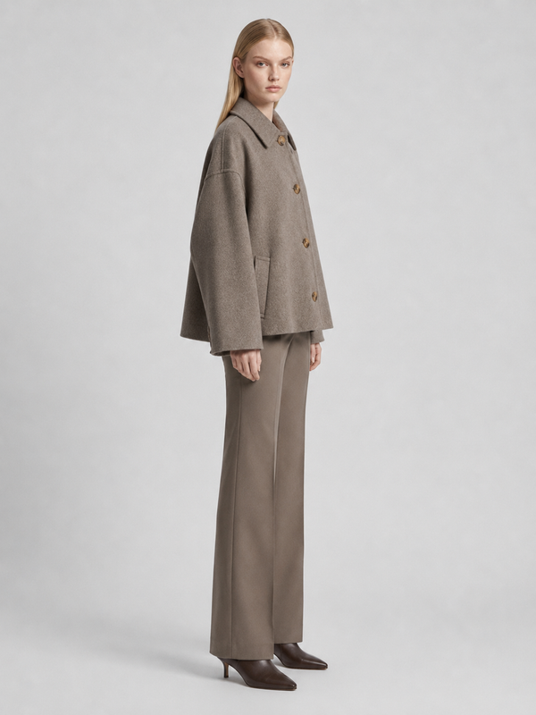 Women's Oversized Wool Blend Winter Coat