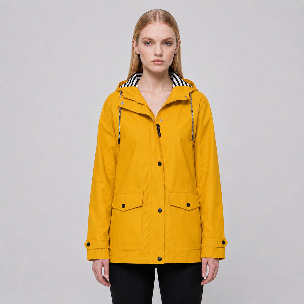 Women's Hooded Lightweight Rain Jacket