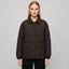 Women's Quilted Corduroy Collar Jacket