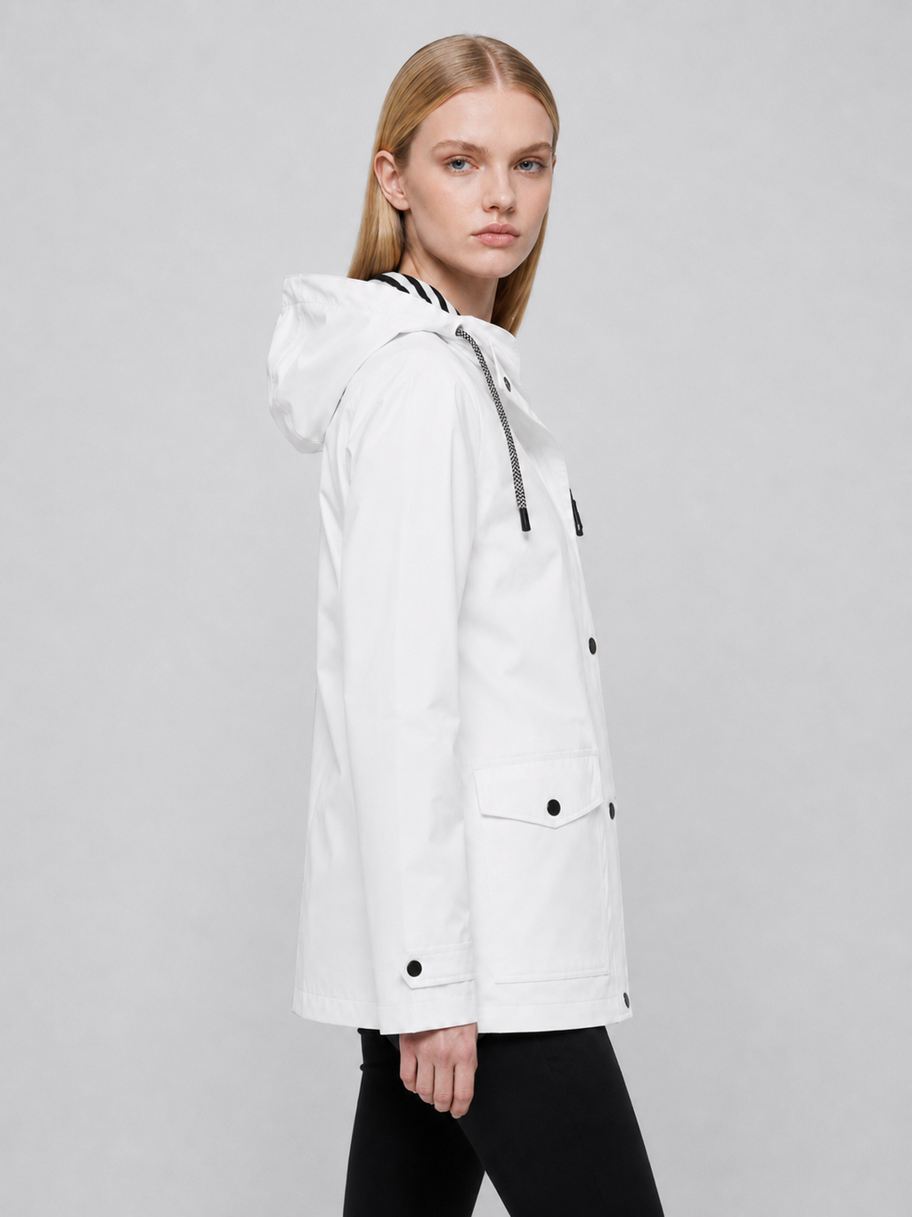 Women's Hooded Lightweight Rain Jacket