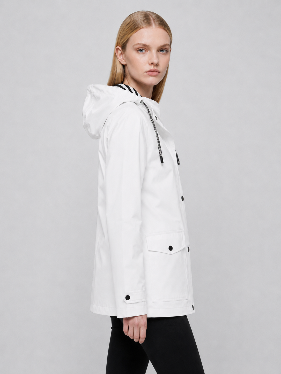 Women's Hooded Lightweight Rain Jacket