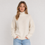 Women's Oversized Turtleneck Knit Jumper