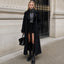 Women's Longline Belted Double-Breasted Trench Coat