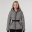 Women's Belted Puffer Ski Jacket