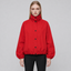 Women's Lightweight High-Neck Bomber Jacket