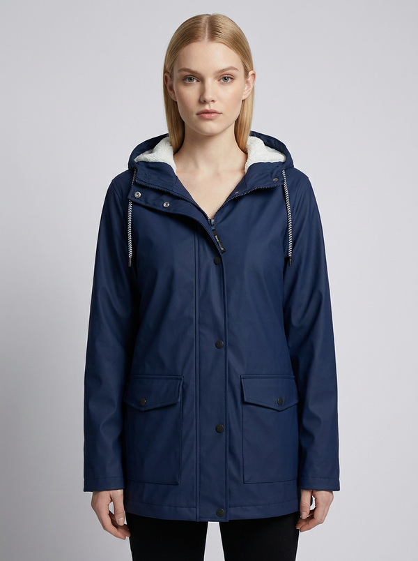 Velencia water-resistant winter jacket Navy