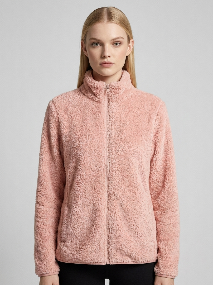 Velencia fleece jacket Pink