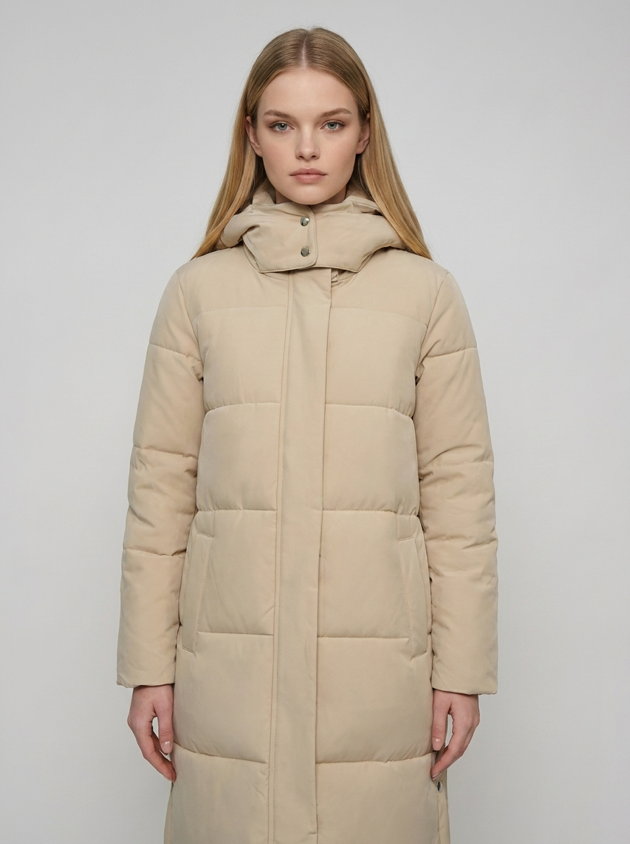 Velencia winter coat Beige