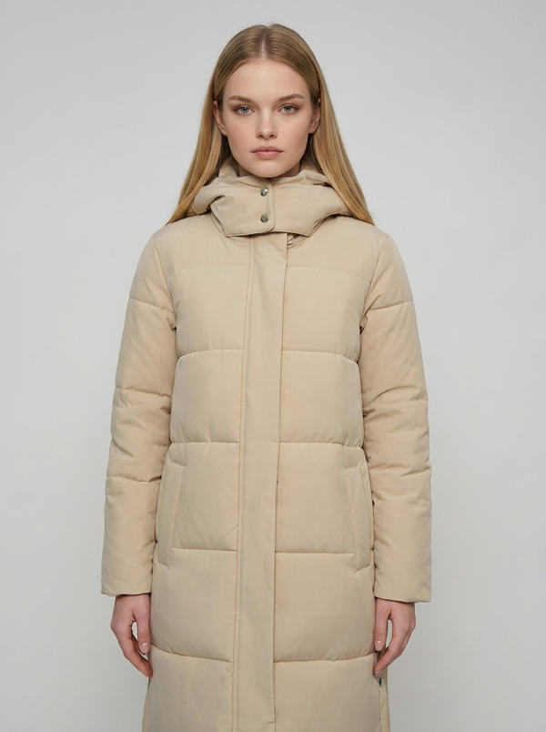 Velencia winter coat Beige